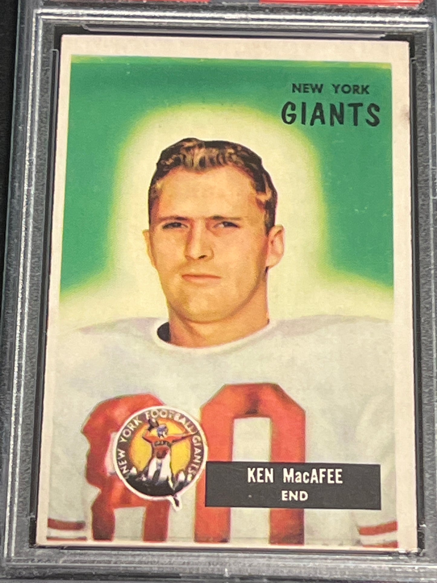 1955 Bowman KEN MACAFEE - RC - #60 - PSA 4