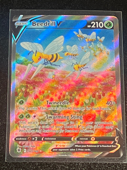 2022 Pokemon Beedrill V - Alt Art - #161