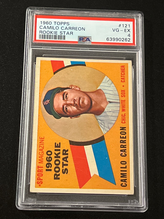 1960 Topps CAMILO CARREON - PSA 4