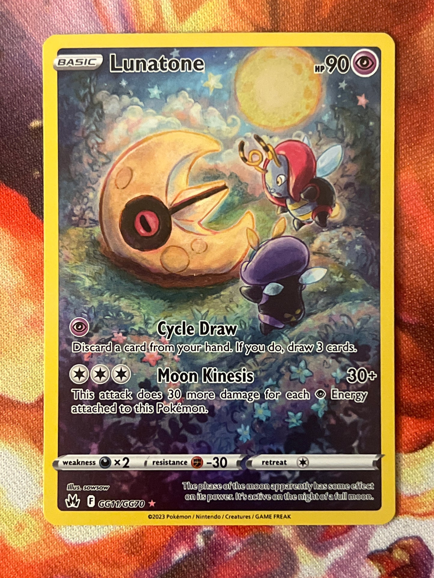 2023 Pokemon Lunatone -  Galarian Gallery - #GG11