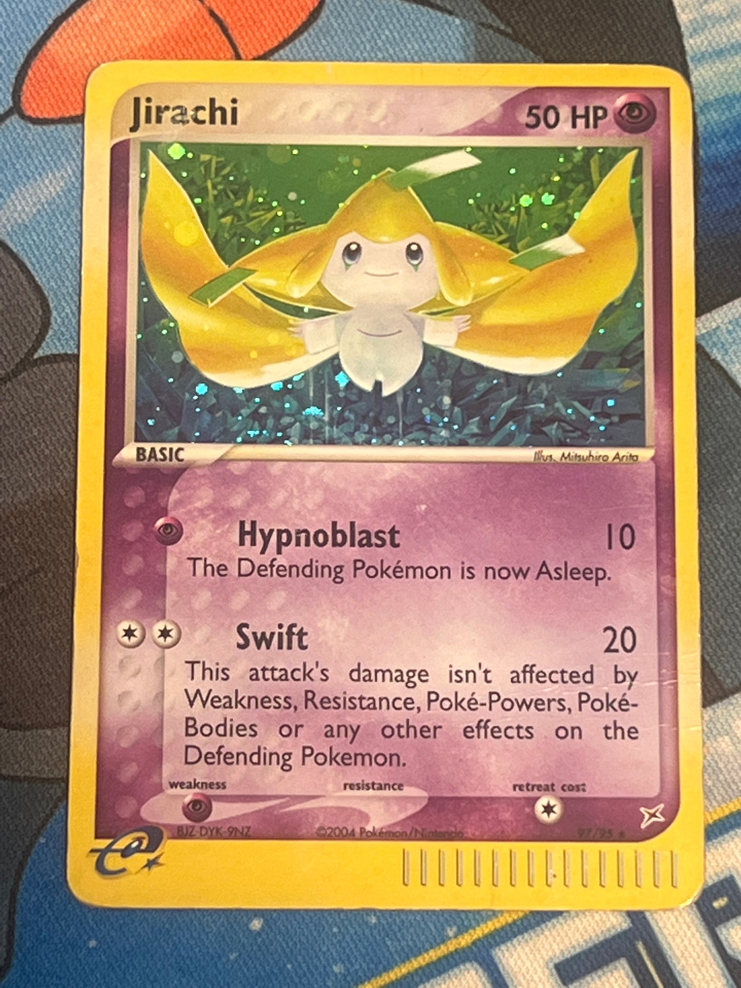 2004 Pokemon Jirachi - Secret Rare - Holo #97 *