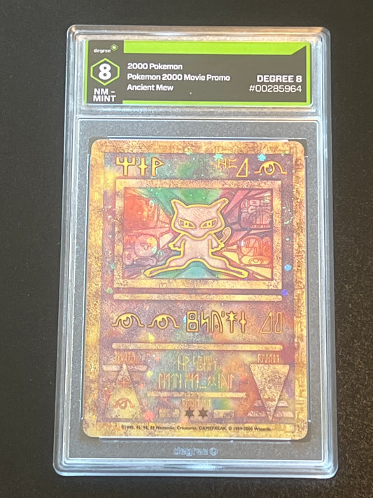 2000 Pokemon Ancient Mew - Graded Degree 8