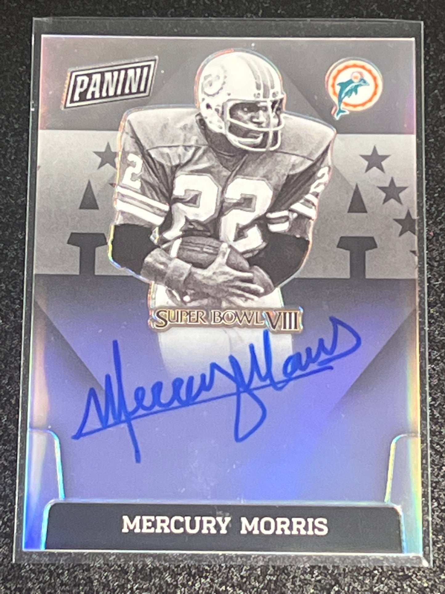 2020 Panini Super Bowl VIII MERCURY MORRIS - AUTO - #SBVIII-MM