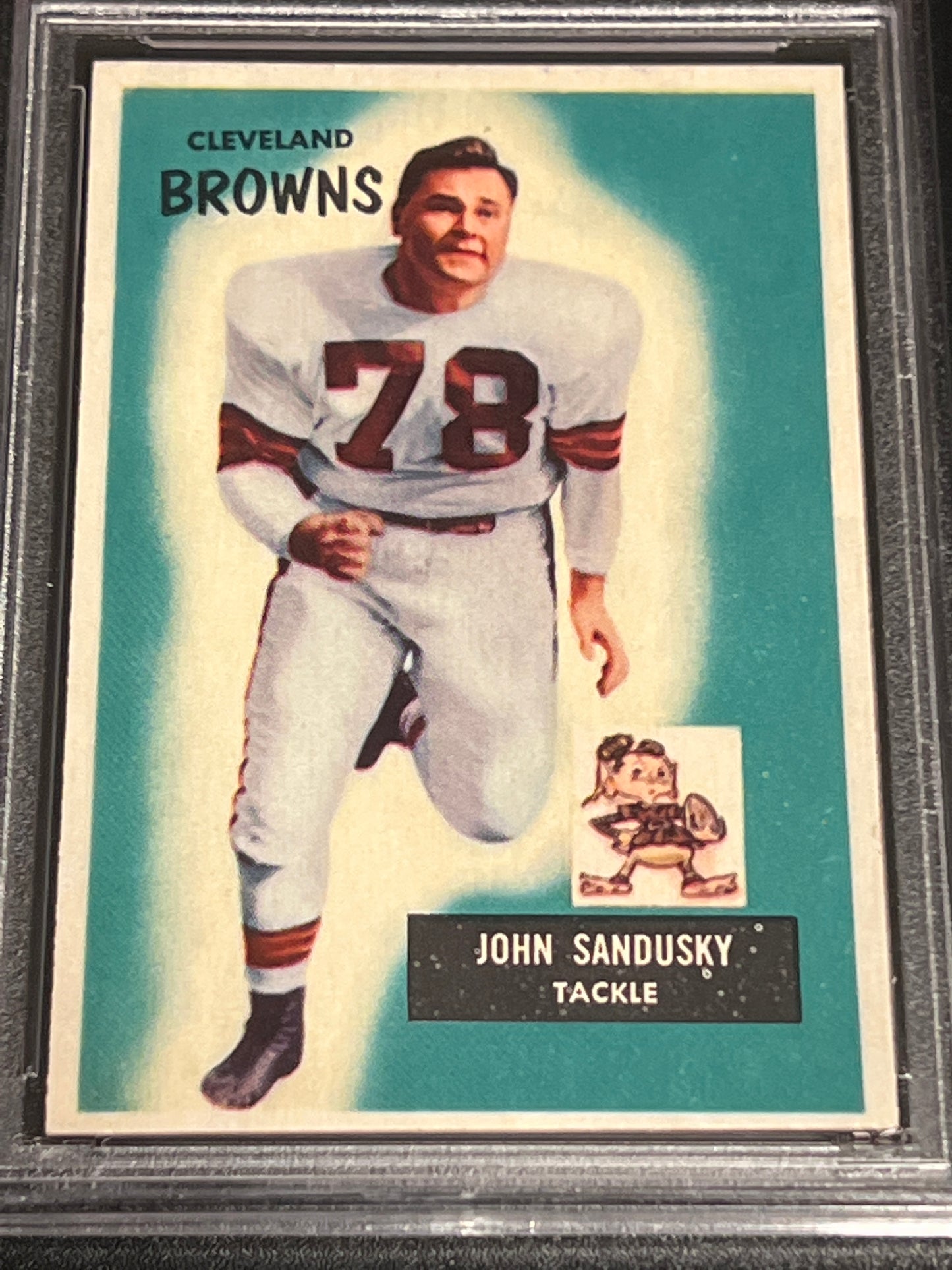 1955 Bowman JOHN SANDUSKY - PSA 4 #91