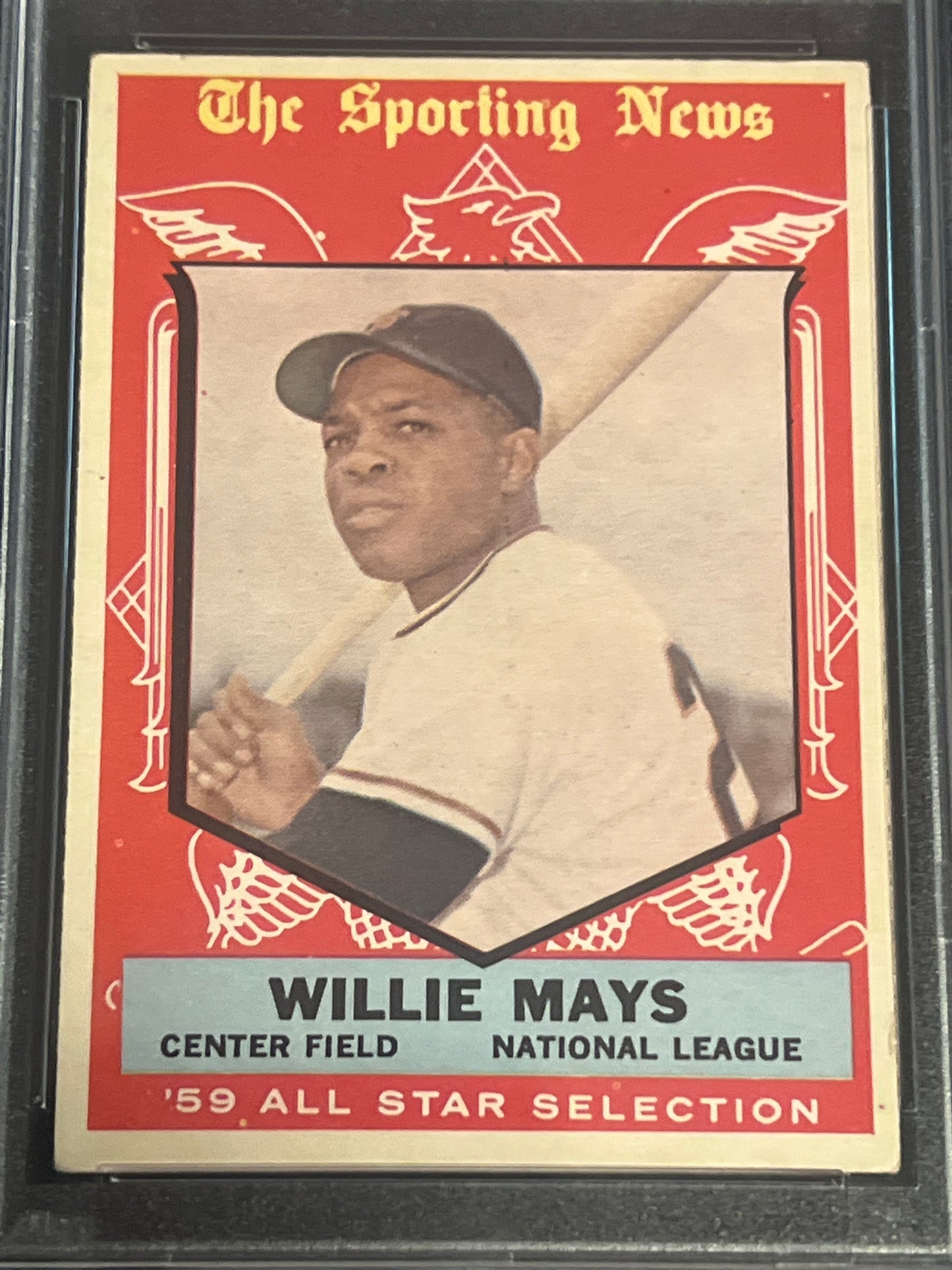 1959 Topps WILLY MAYS - PSA 4 #563