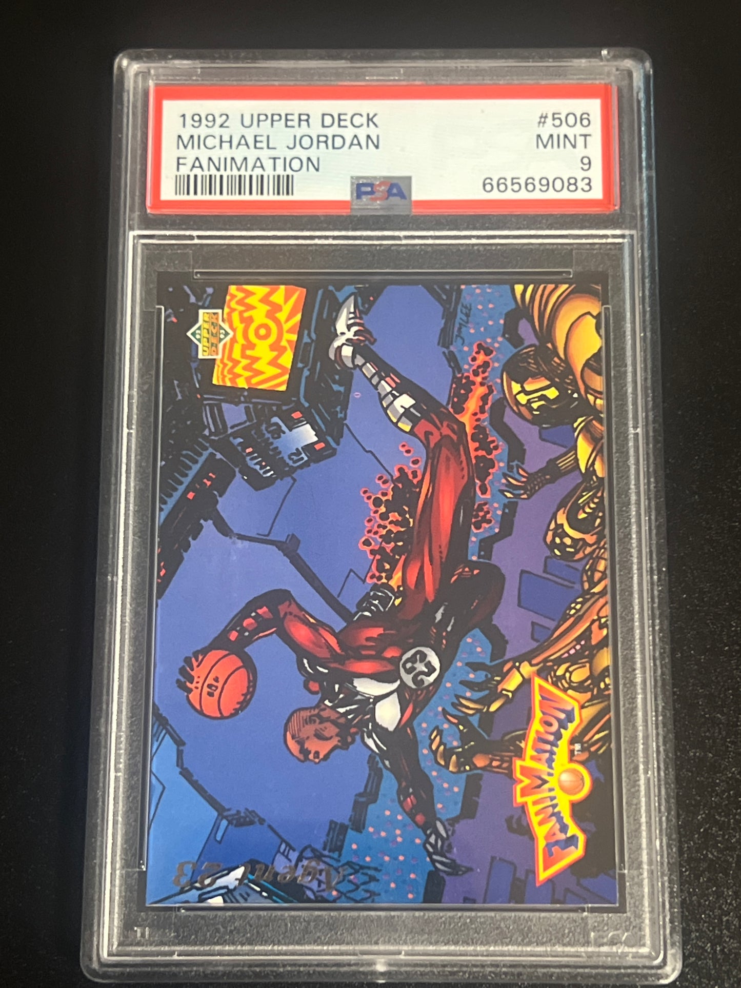 1992 Upper Deck MICHAEL JORDAN - PSA 9 #506