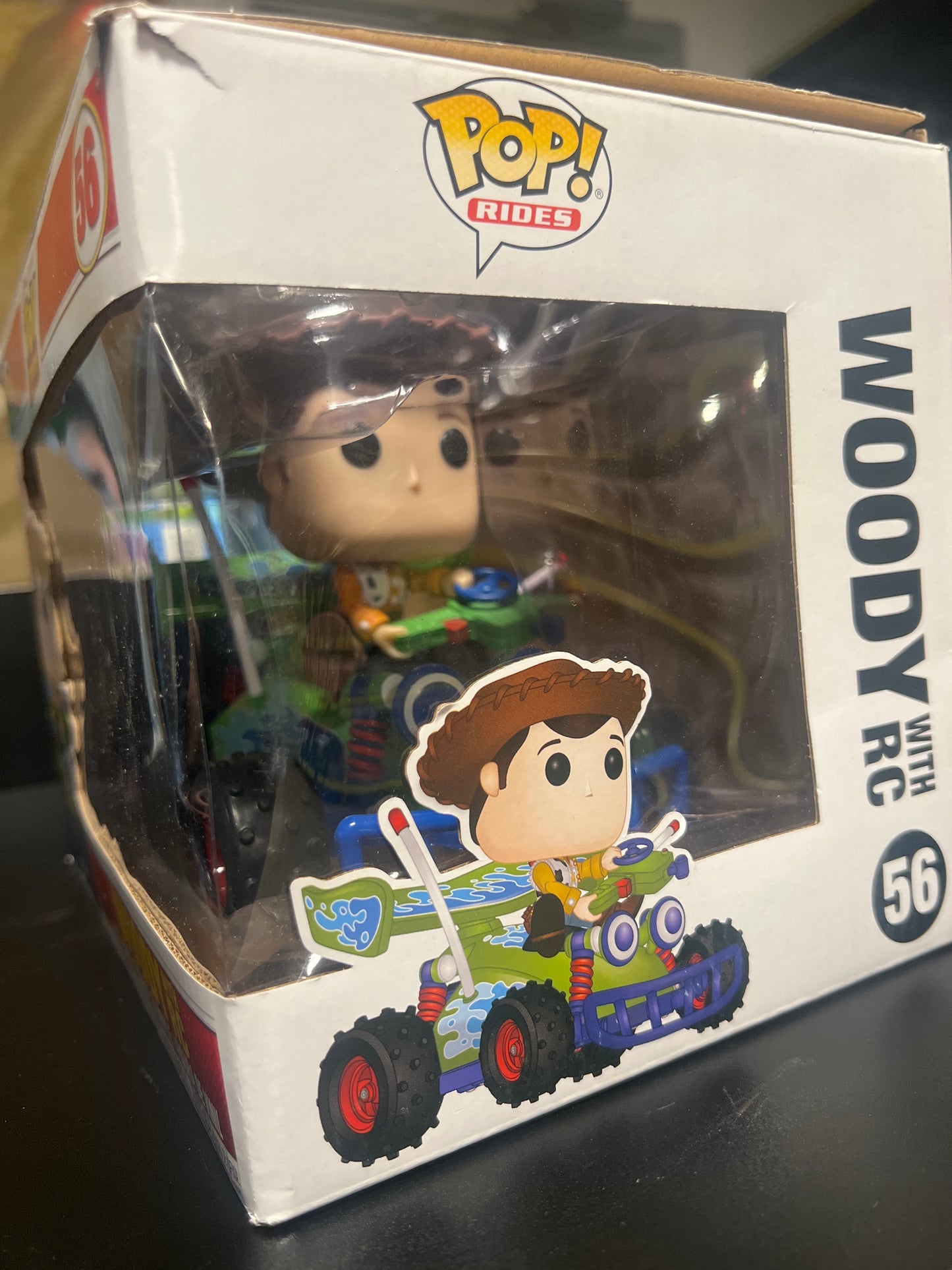 Funko Pop! - WOODY With RC - Toy Story - #56 (Box Breached/Used)