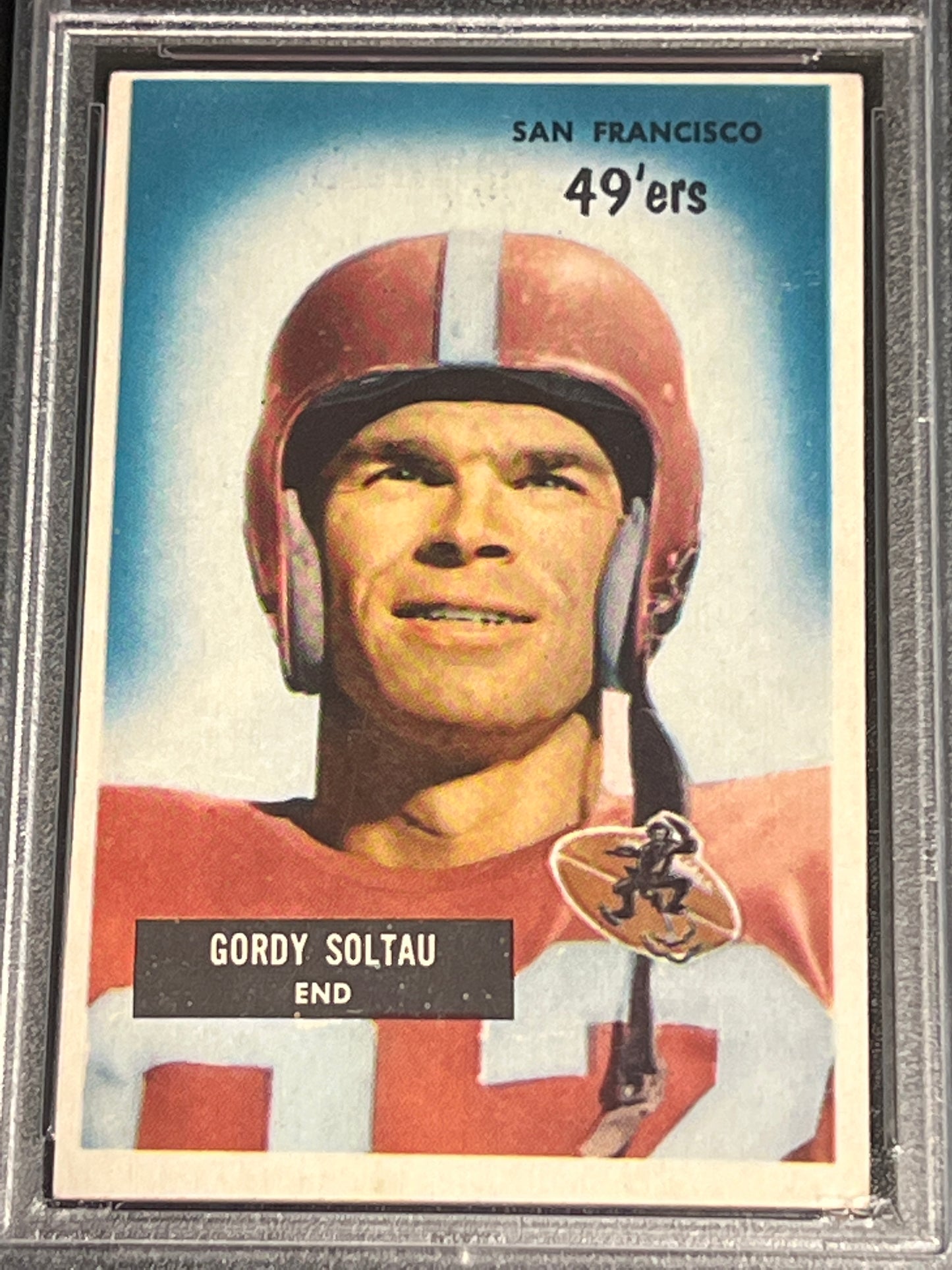 1955 Bowman GORDON SOLTAU - #66 - PSA 4