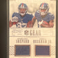 2016 Panini Nat. Treas. ODELL BECKHAM JR. / STERLING SHEPARD 33/99 #14
