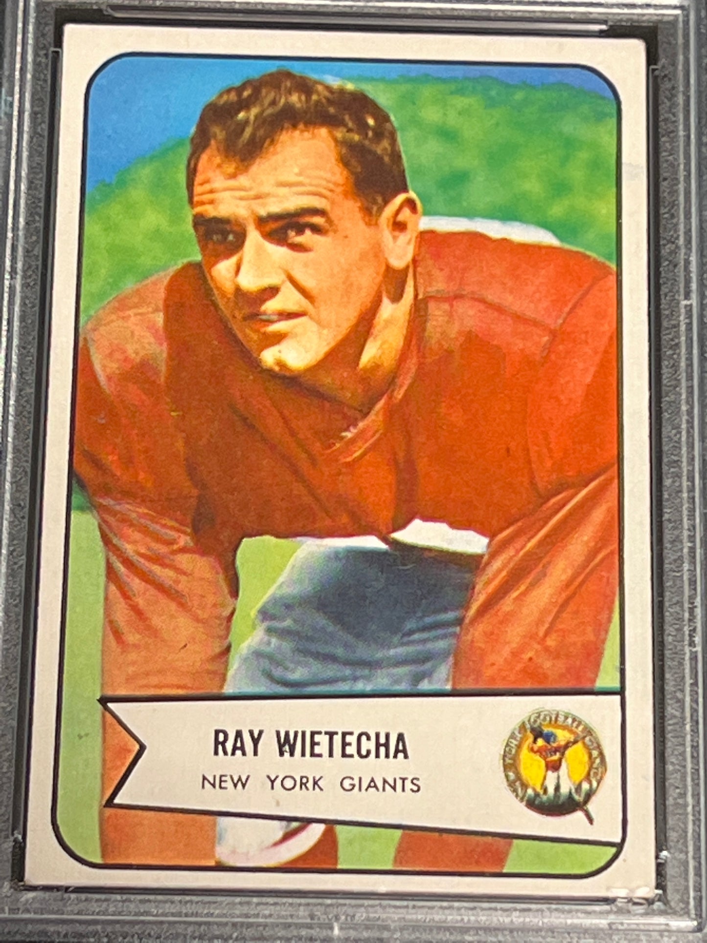 1954 Bowman RAY WIETCHA - RC - #31 - PSA 5