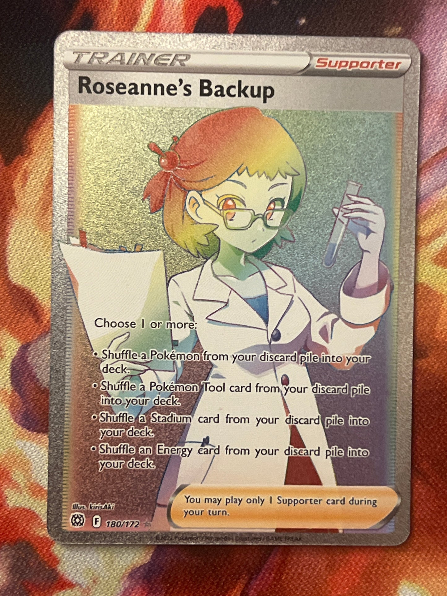 2022 Pokemon Roseanne's Backup - Rainbow Rare -  #180