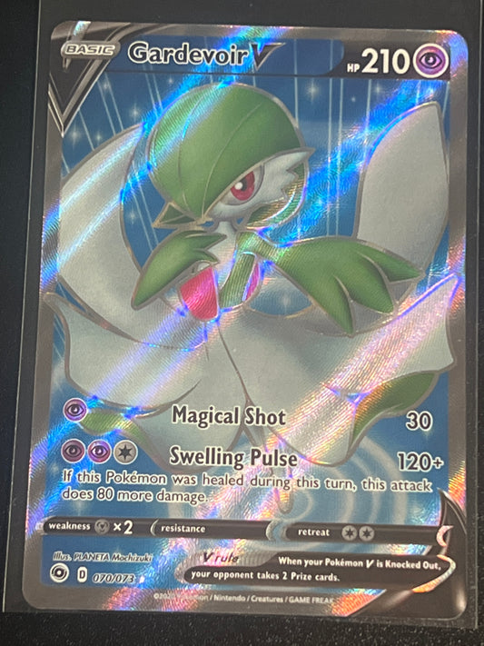 2020 Pokemon GARDEVOIR V- Holo - #070