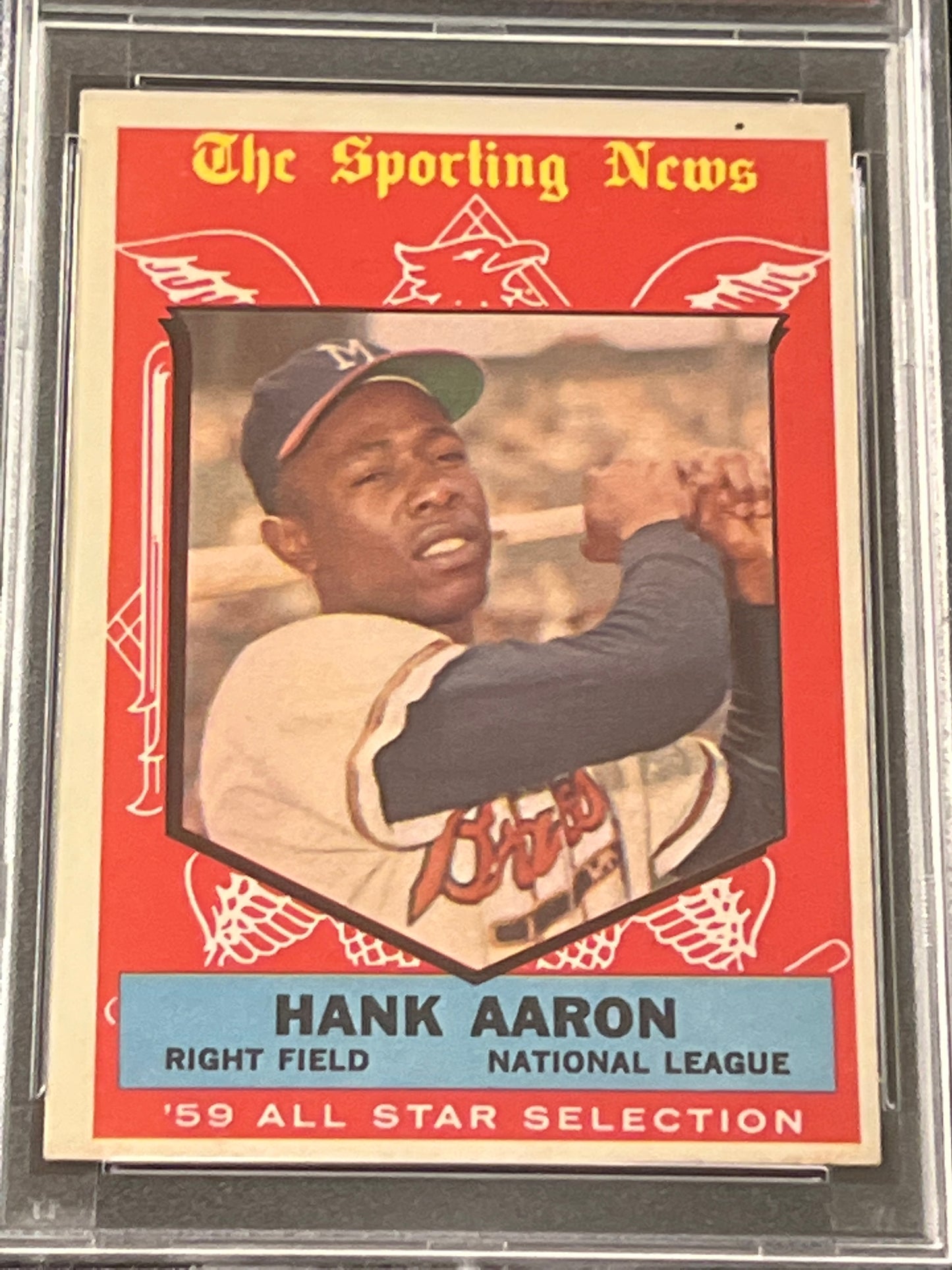 1959 Topps HANK ARRON - PSA 4