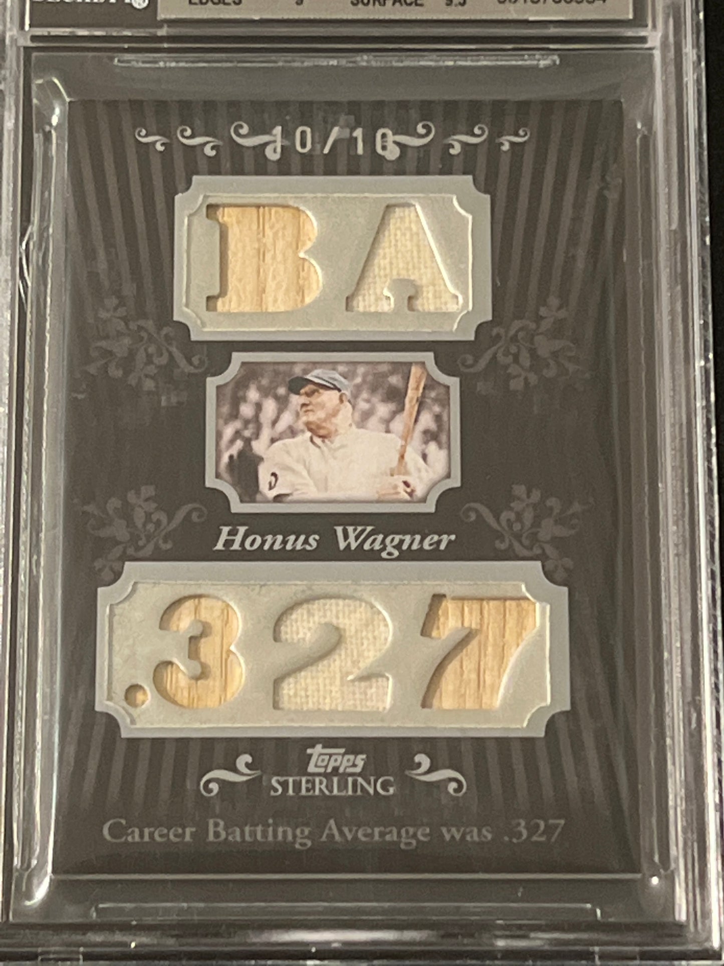 2008 Topps - Honus Wagner - 10/10 -  #5cs-73 - BGS 8.5