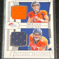 2019 Panini Nat. Treas. DREW LOCK / NOAH FANT - Patch Card - RC - 08/99- #GCM-20