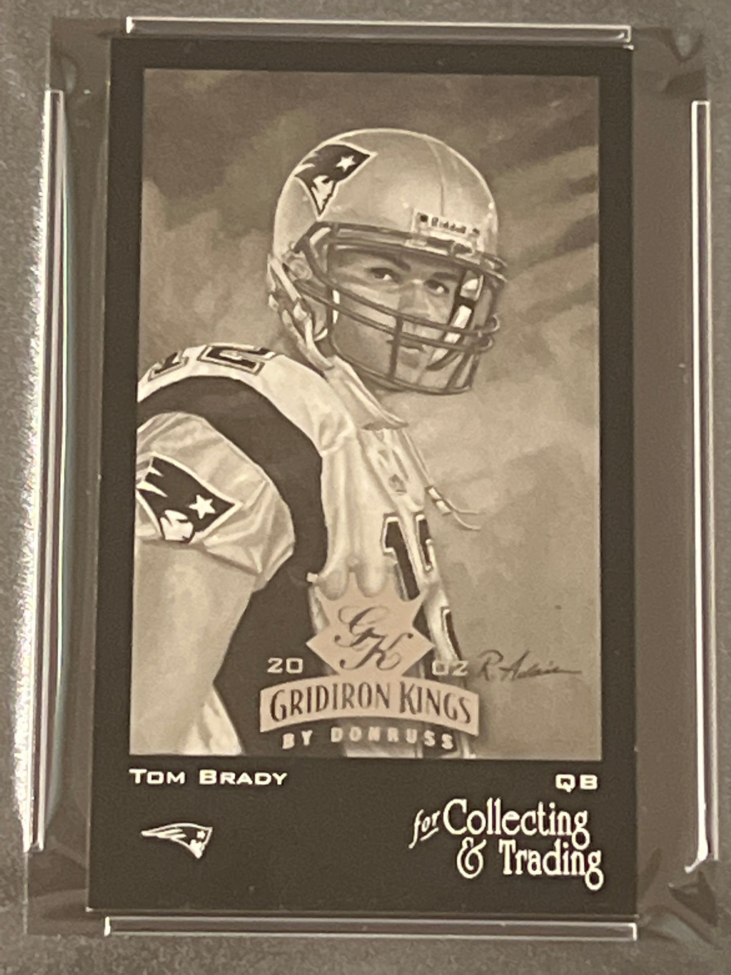 2002 Donruss TOM BRADY  - #MC-3 - 0123/1000  - PSA 7