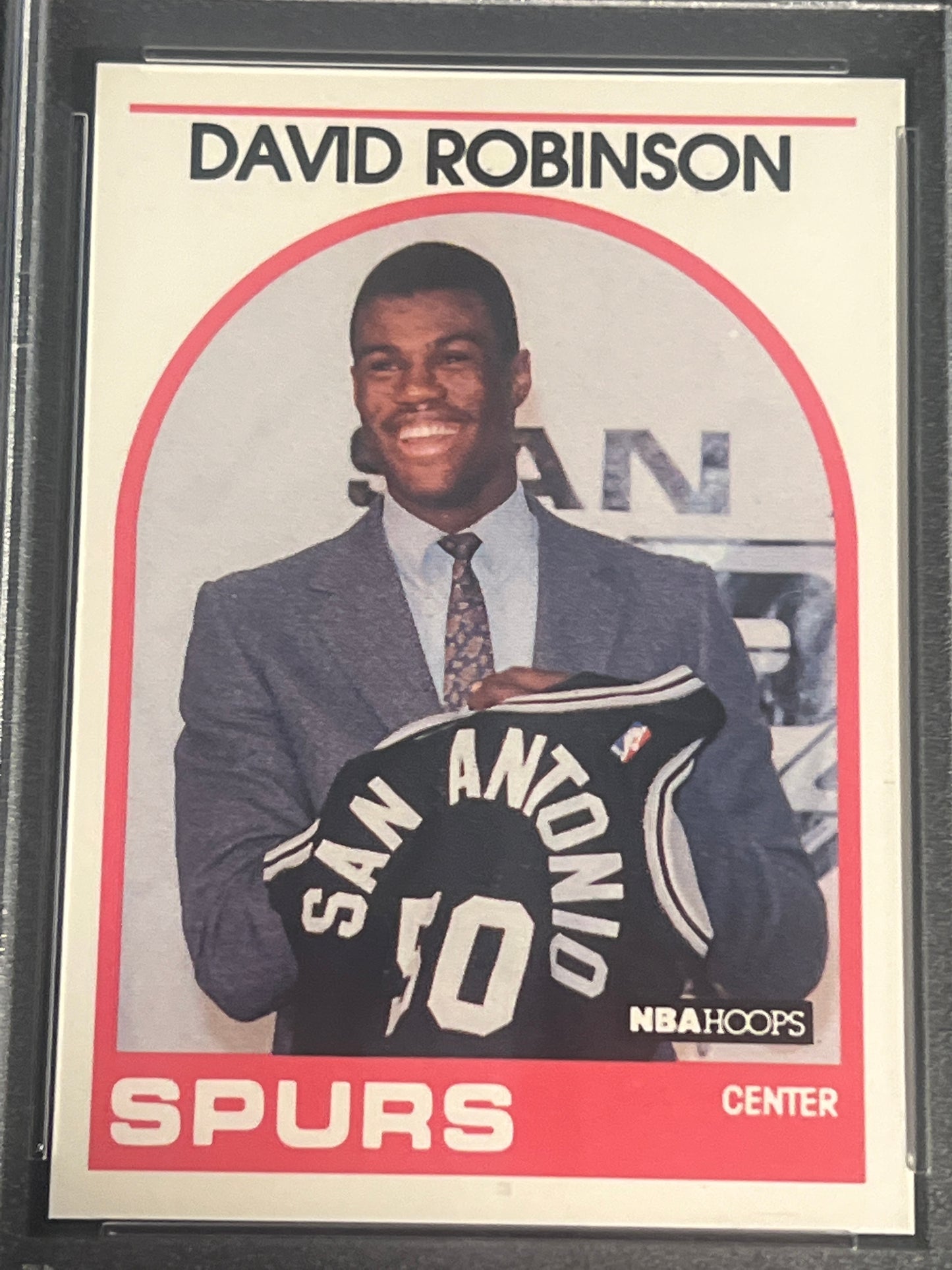 1989 Hoops DAVID ROBINSON - PSA 9 #138