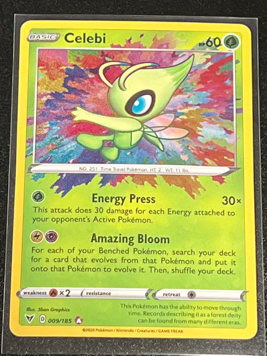 2020 Pokemon CELEBI - Holo - #009