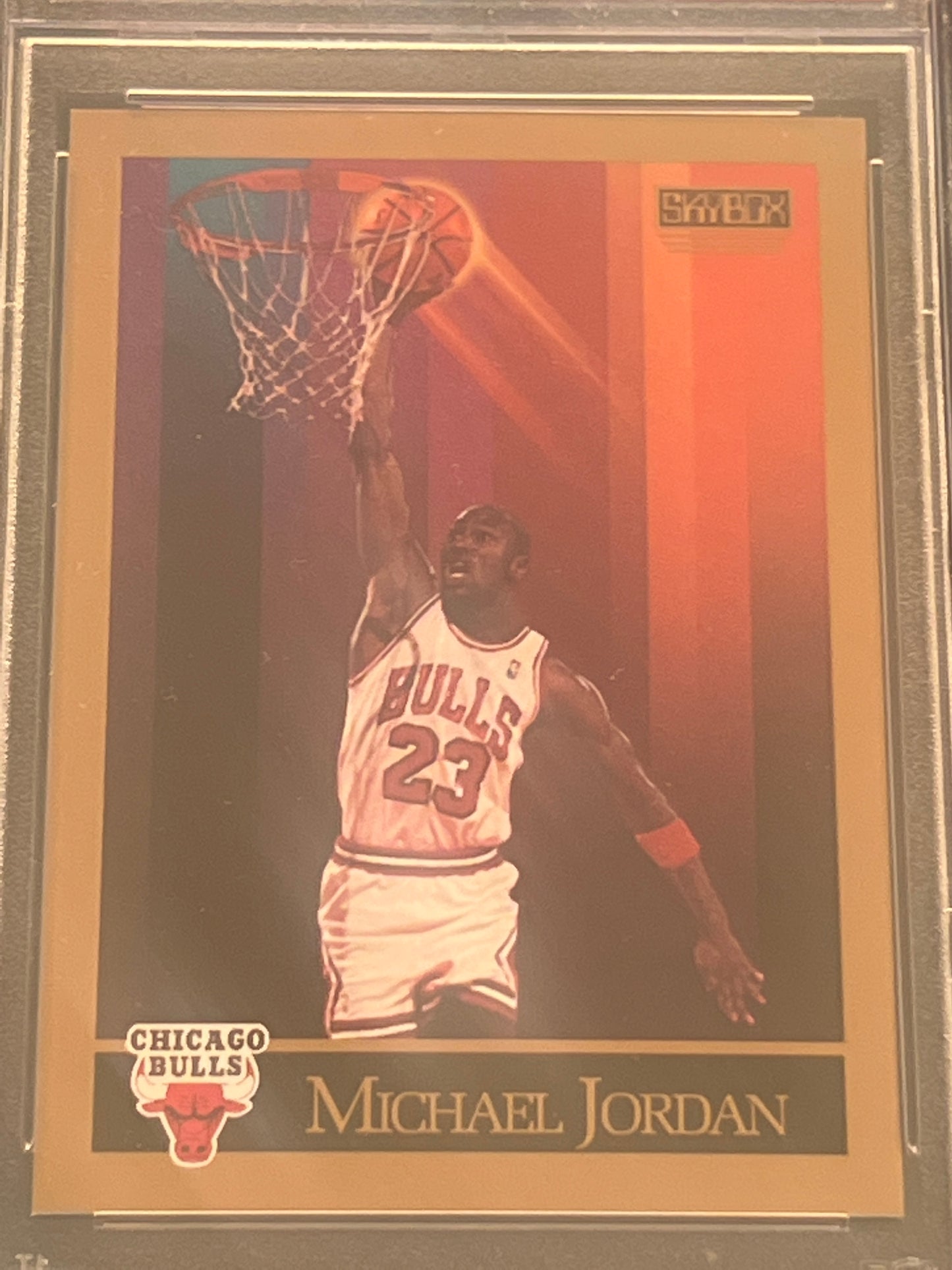 1990 Skybox MICHAEL JORDAN - PSA 9