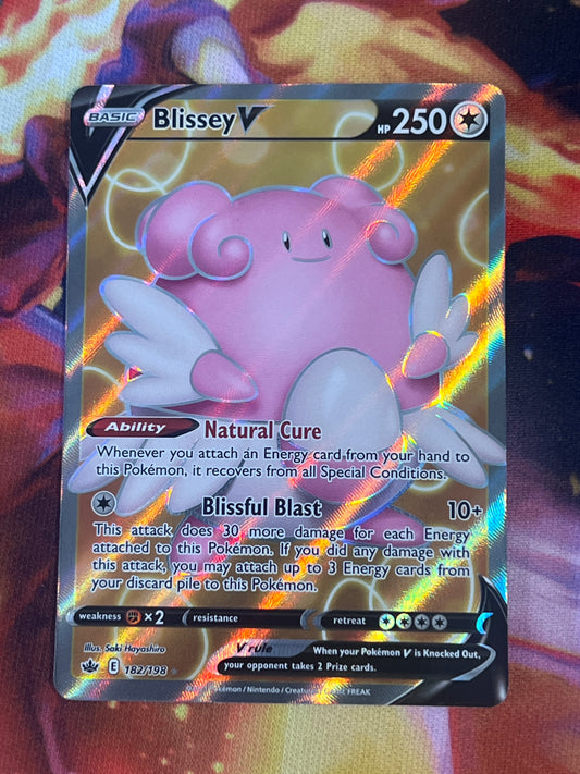 2021 Pokemon Blissey V - Ultra Rare - #182