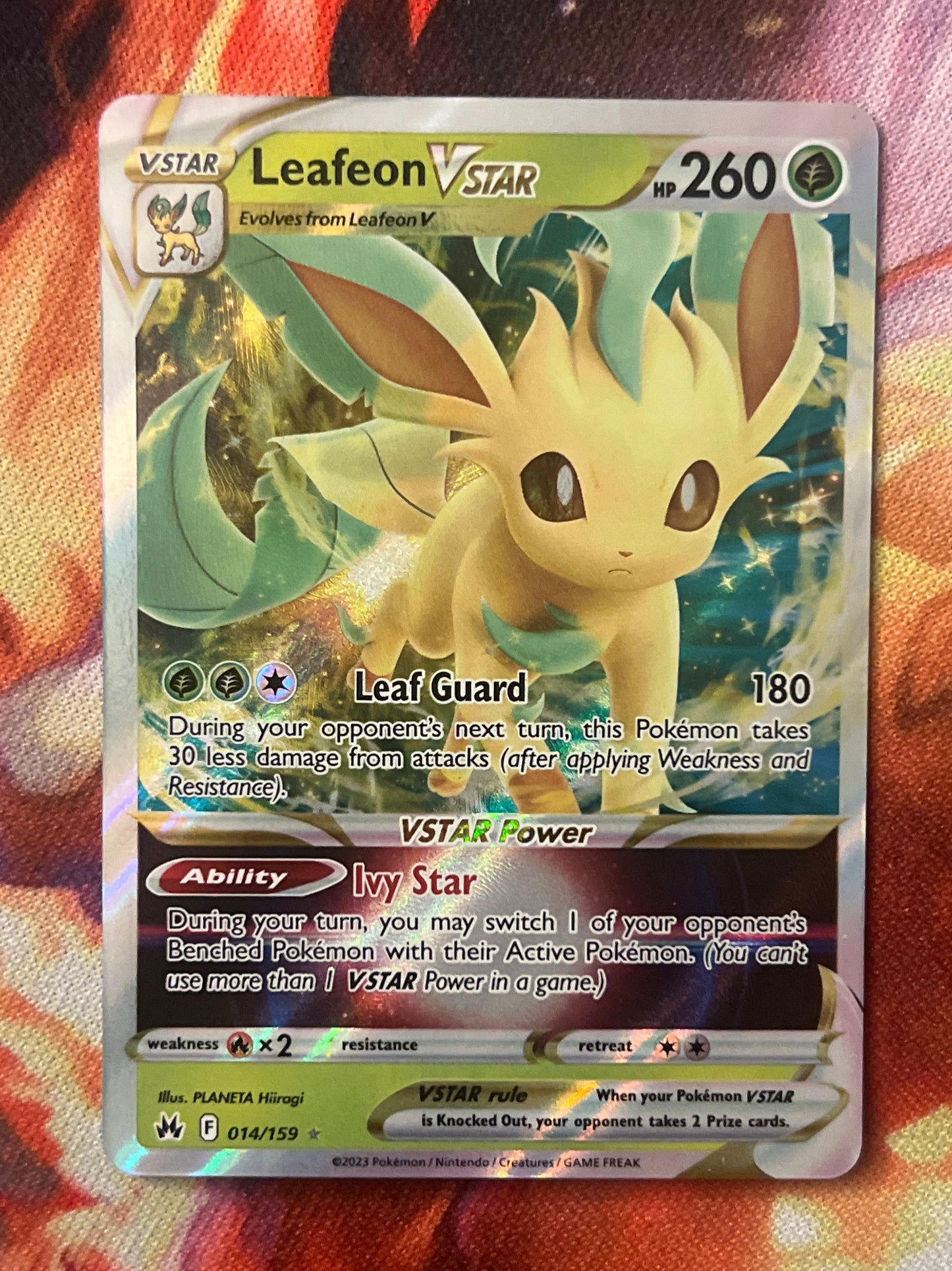 2023 Pokemon Leafeon Vstar -  Ultra Rare - #14