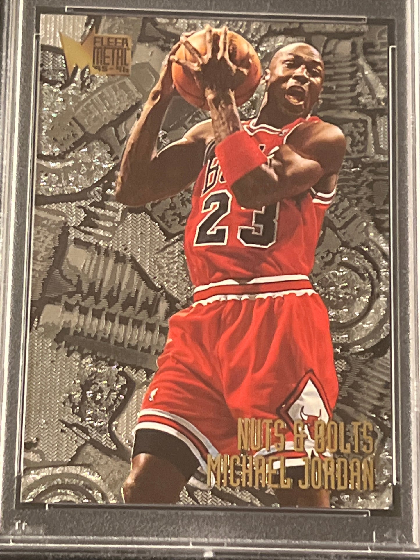 1995 Metal MICHAEL JORDAN - #212 - PSA 9