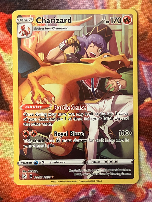 2022 Pokemon Charizard - Trainer Gallery - #TG03