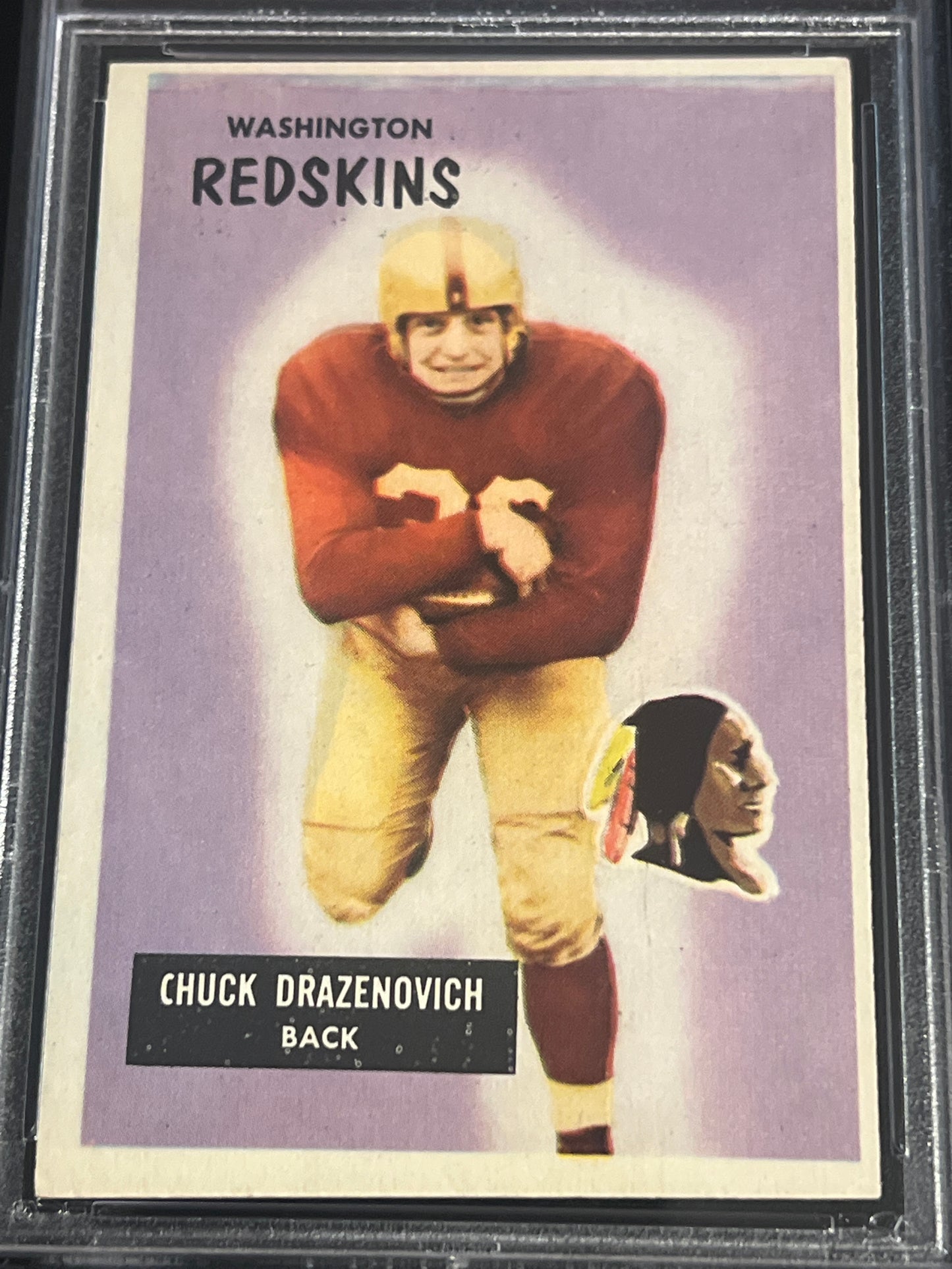 1955 Bowman CHUCK DRAZENOVICH - PSA 5 #80