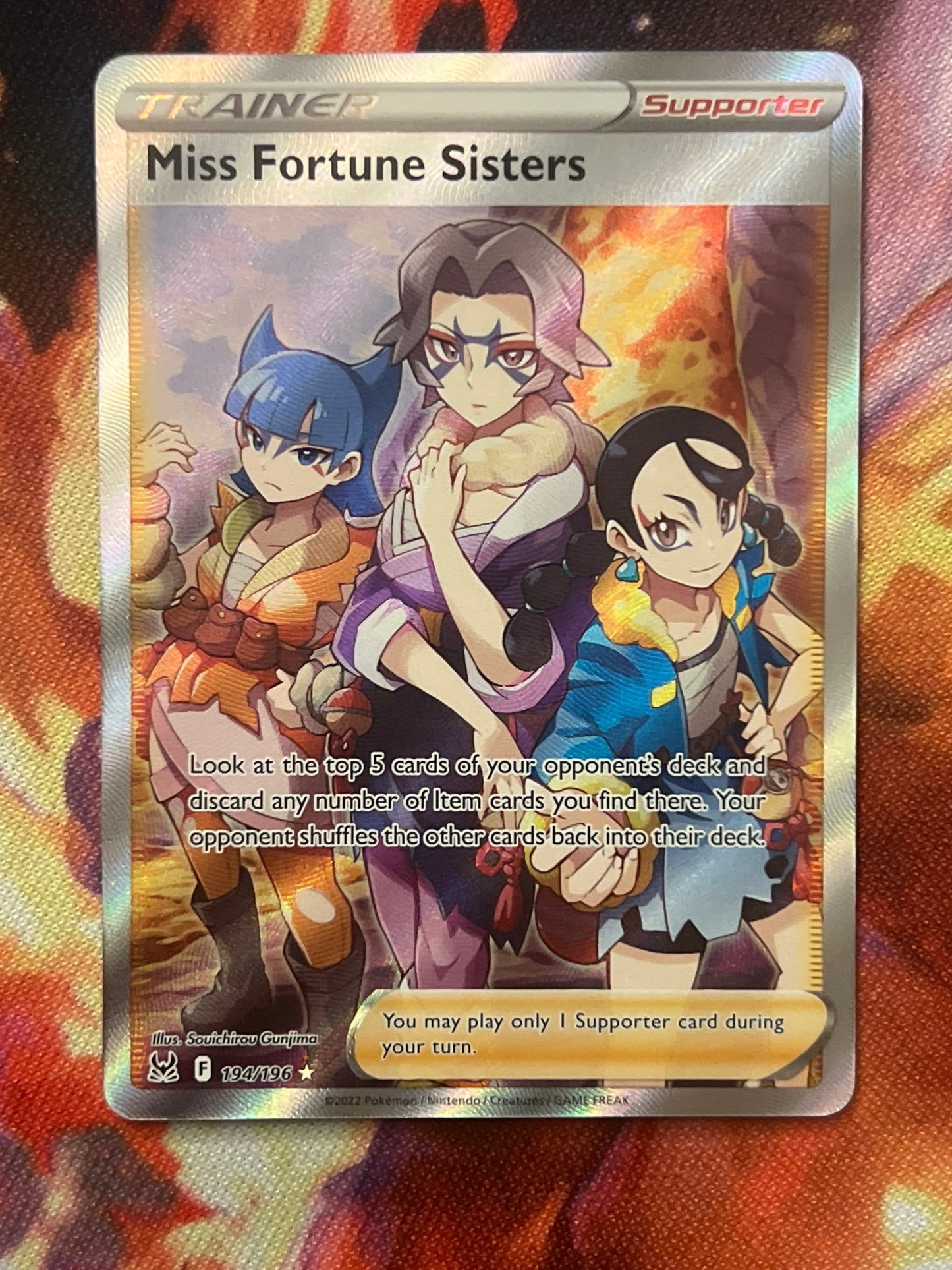 2022 Pokemon Miss Fortune Sisters - Trainer - Ultra Rare - #194