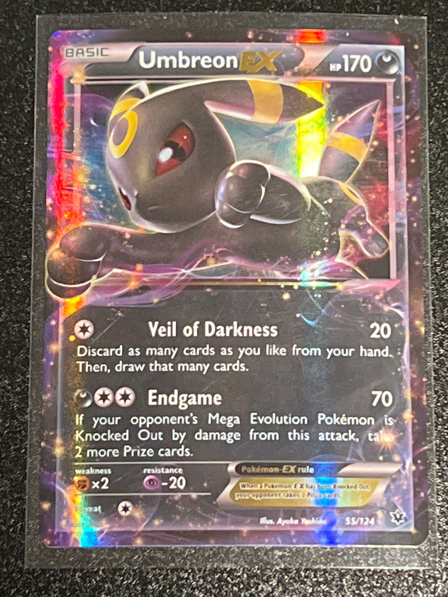 2016 Pokemon Umbreon EX - Holo - #55