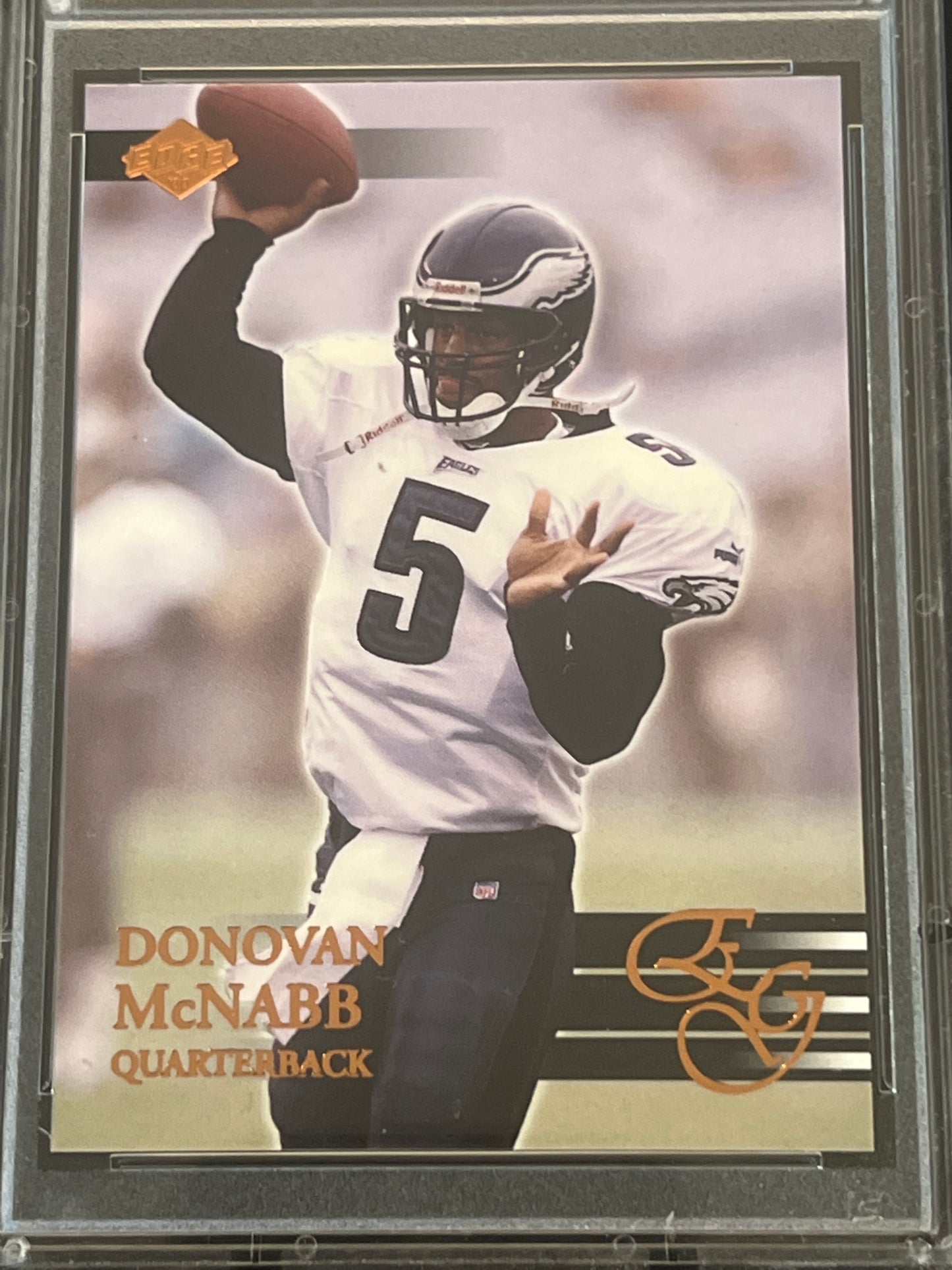 2000 Coll. Edge Graded DONOVAN MCNABB - #134 - UNCIRCULATED - PSA 10 GEM MT