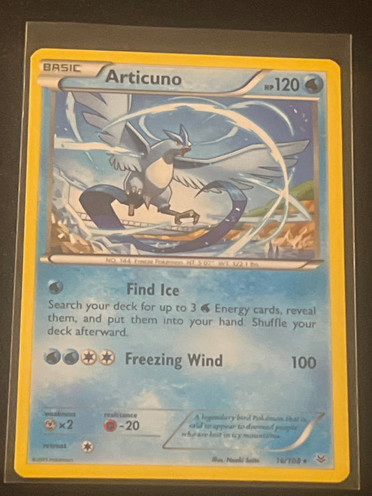 2015 Pokemon ARTICUNO - Non-Holo - #16