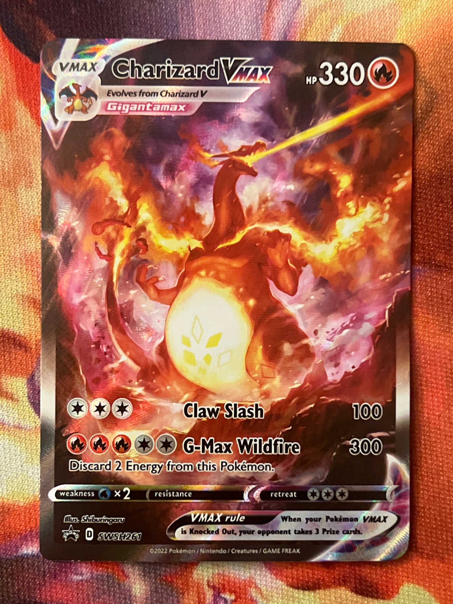 2022 Pokemon Charizard Vmax - Promo - #SWSH261