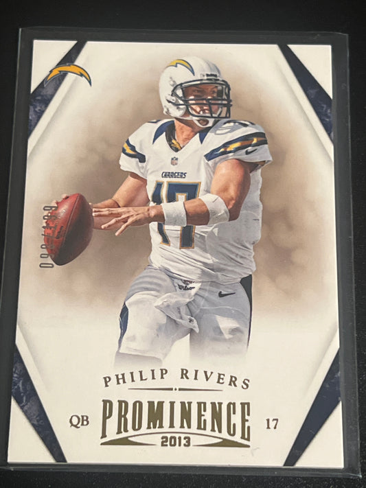 2013 Panini Prominence PHILIP RIVERS - 86/199 - #82