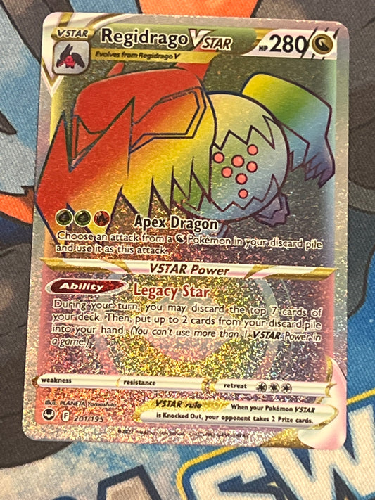 2022 Pokemon - Regidrago Vstar - Secret Rare - #201