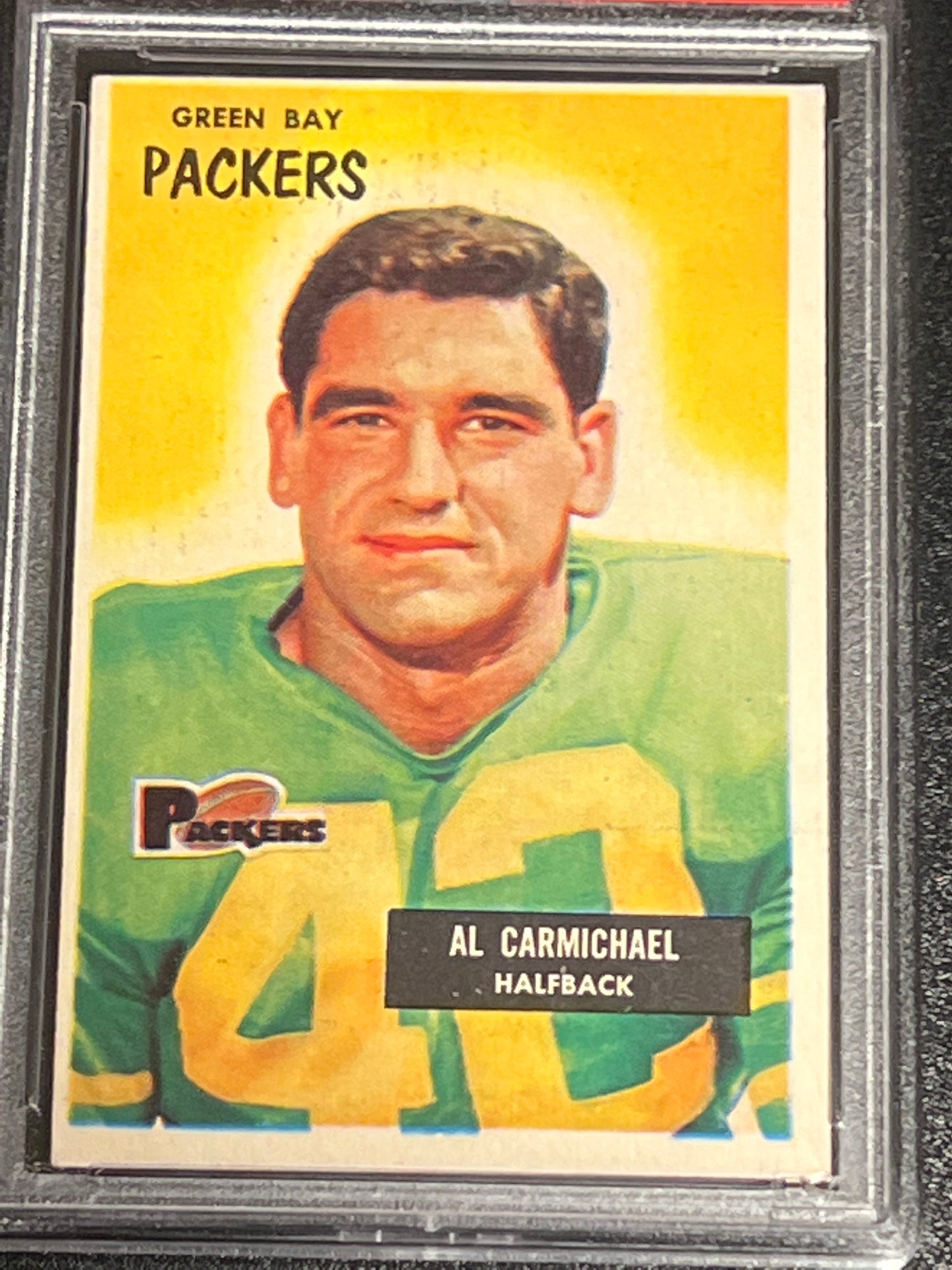 1955 Bowman AL CARMICHAEL - #102 - PSA 6