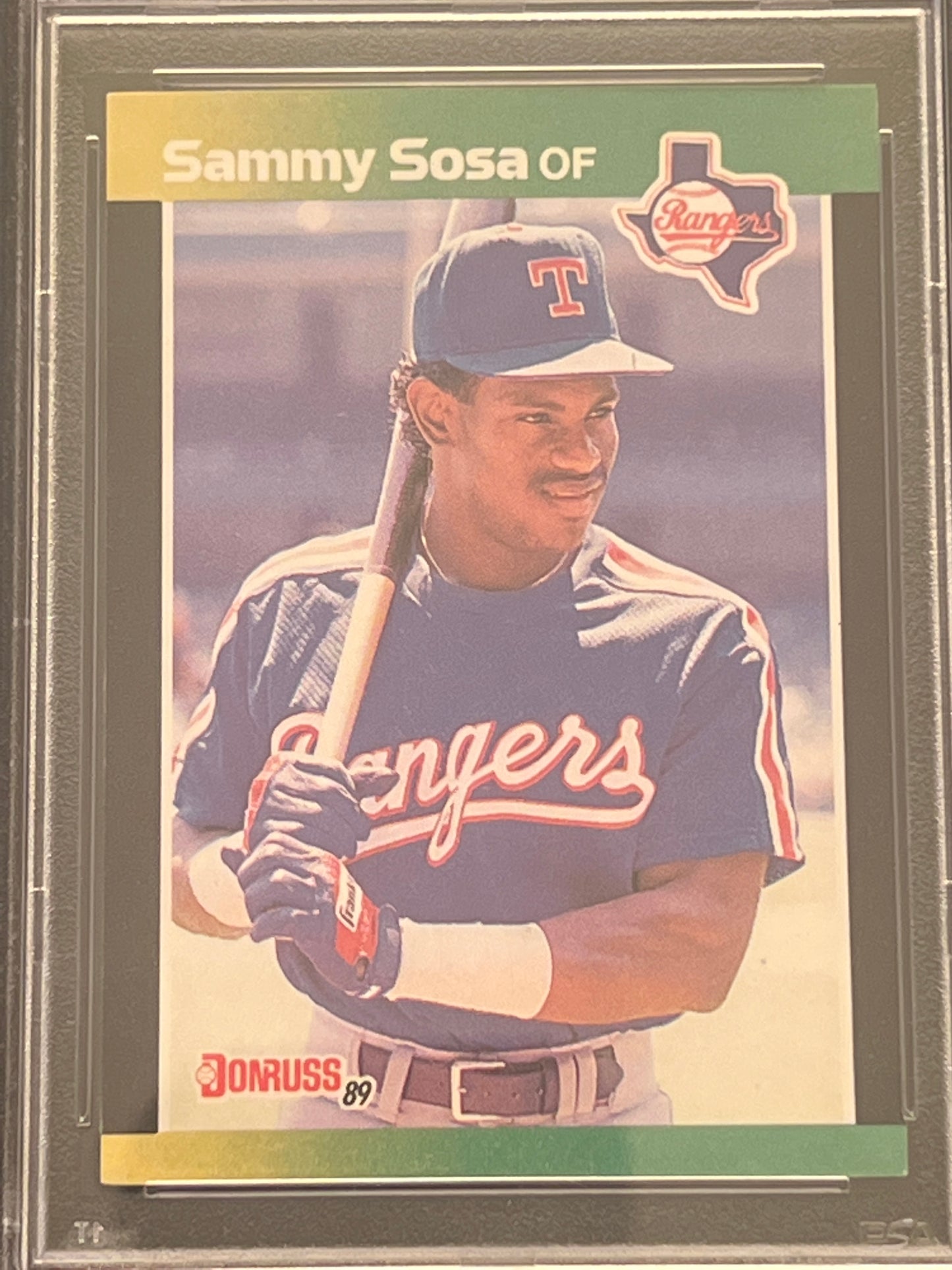 1989 Donruss SAMMY SOSA - #324 - PSA 8 NM-MT