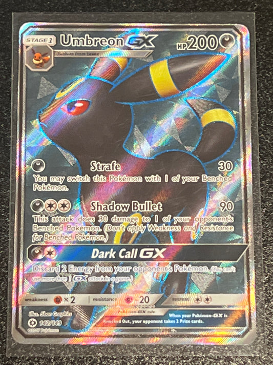 2019 Pokemon UMBREON GX - Holo - #142