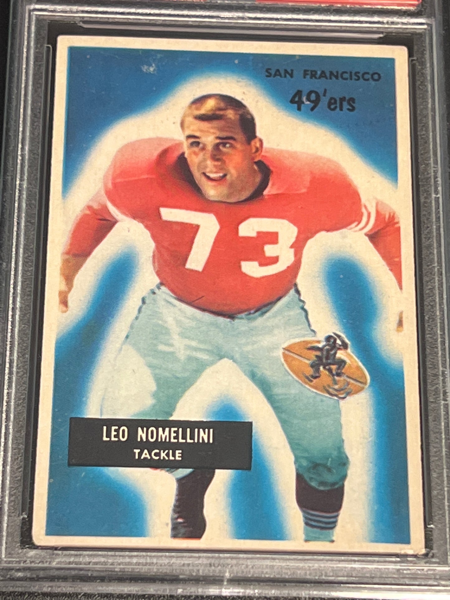 1955 Bowman LEO NOMELLINI - #104 - PSA 4