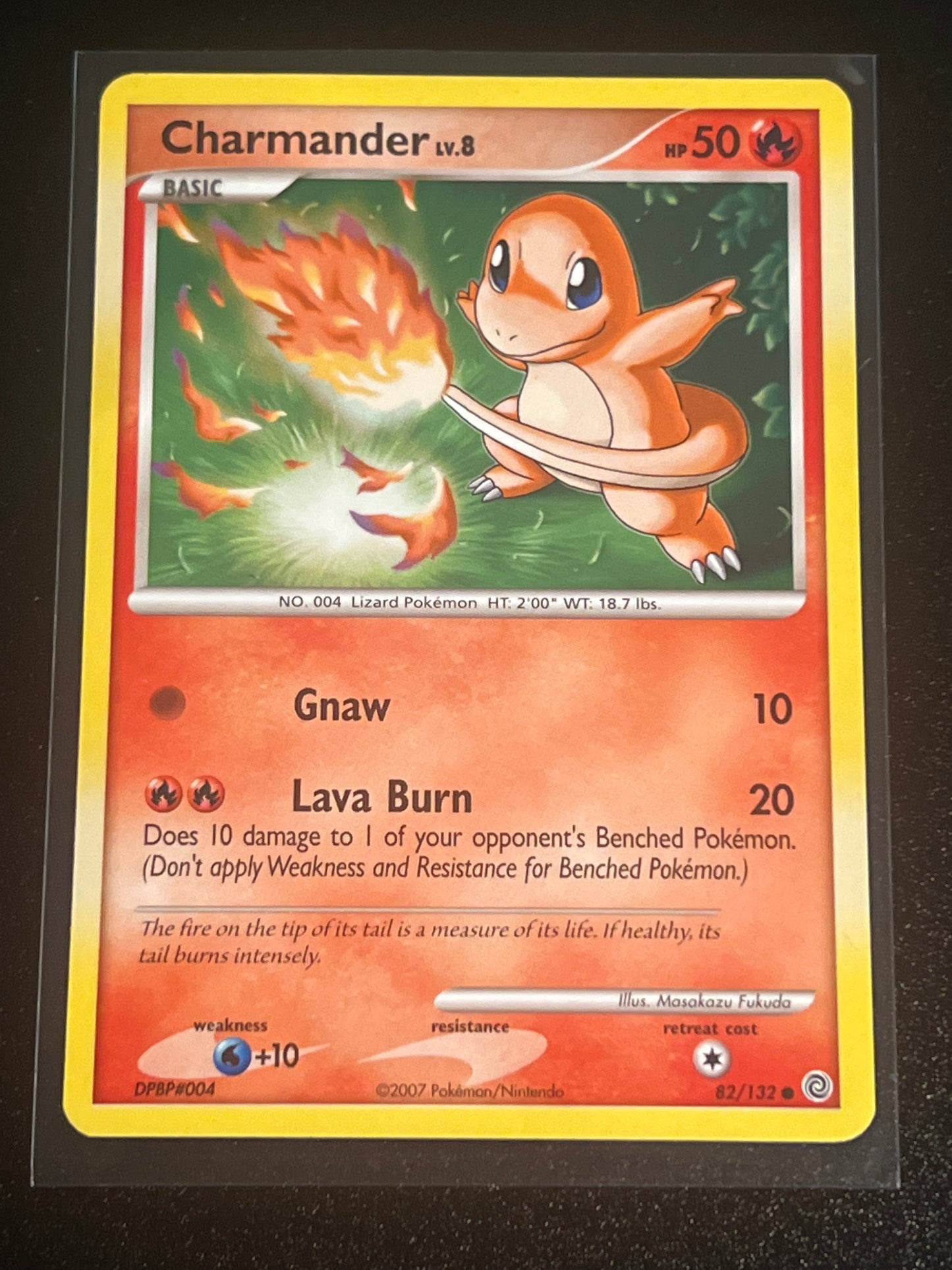 2007 Pokemon CHARMANDER Lv. 8 - #82