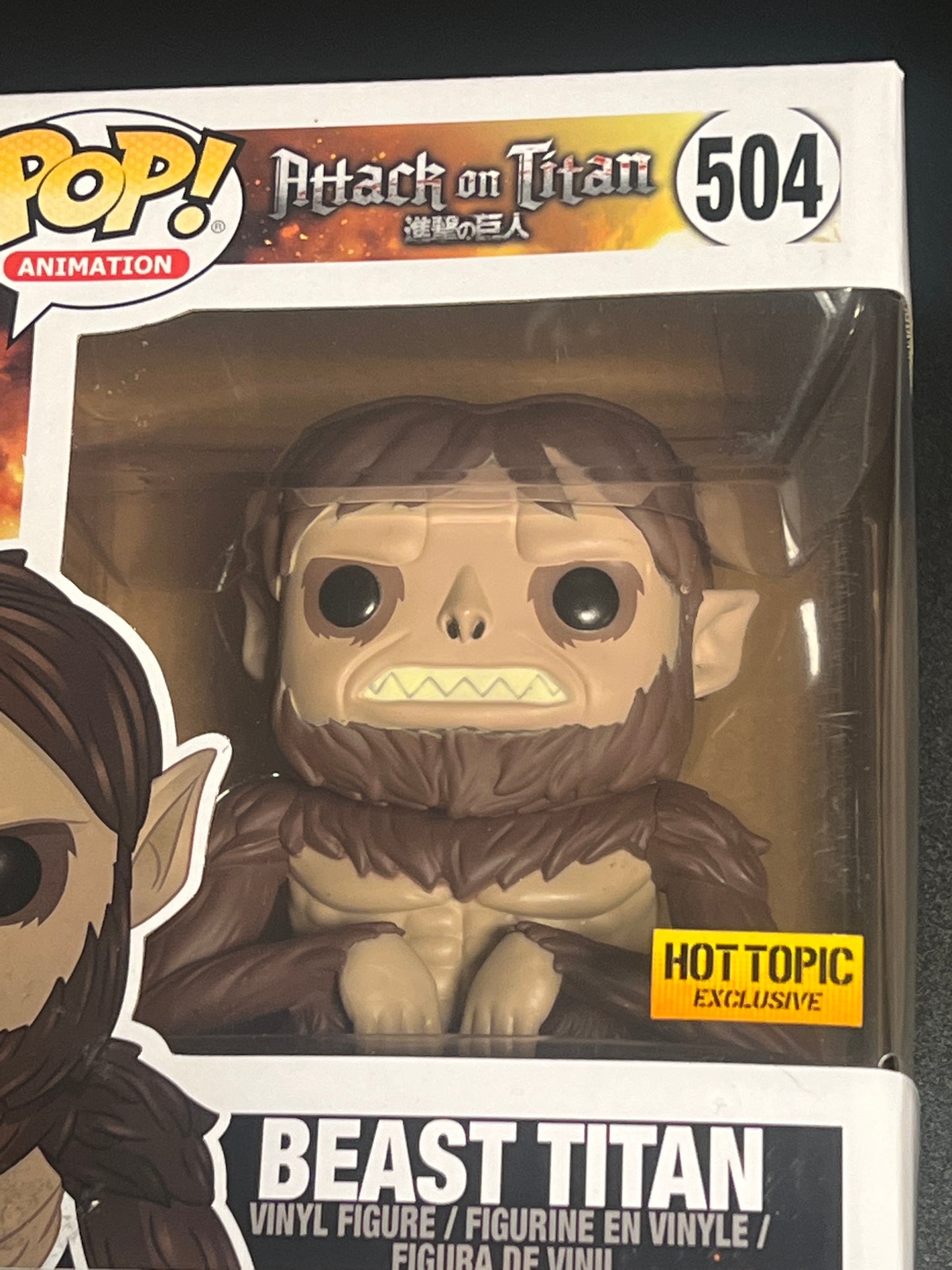 Funko Pop!  BEAST TITAN - Attack On Titan - #504