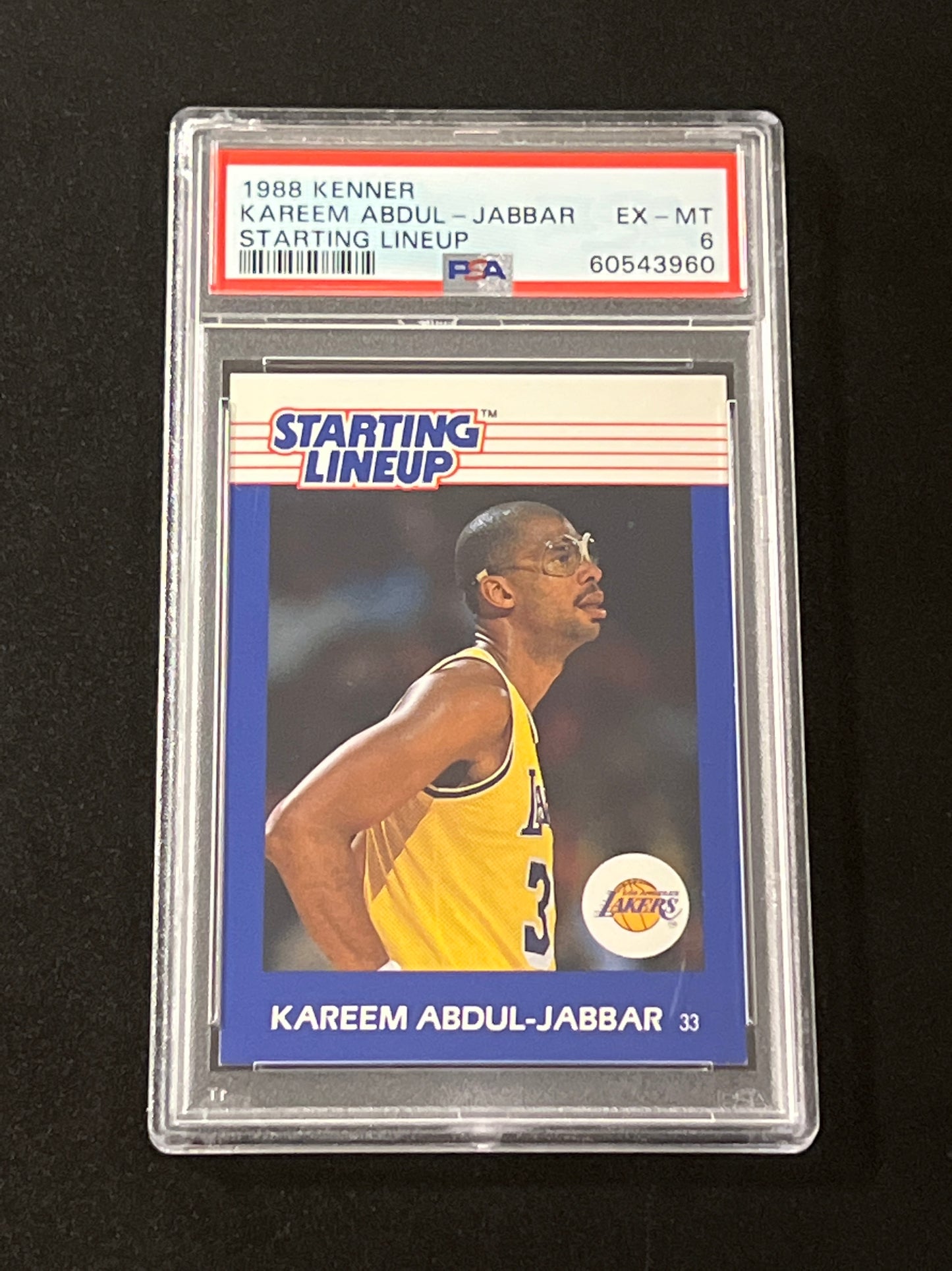 1988 Kenner KAREEM ABDUL-JABBAR - PSA 6