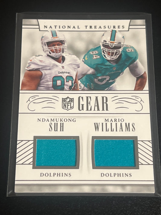 2016 Panini Nat. Treas. SUH / WILLIAMS - Double Patch Card - 95/99 - #5