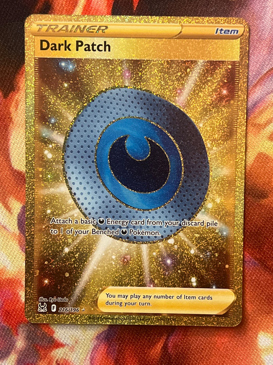 2022 Pokemon Dark Patch - Trainer - Gold Rare - #216