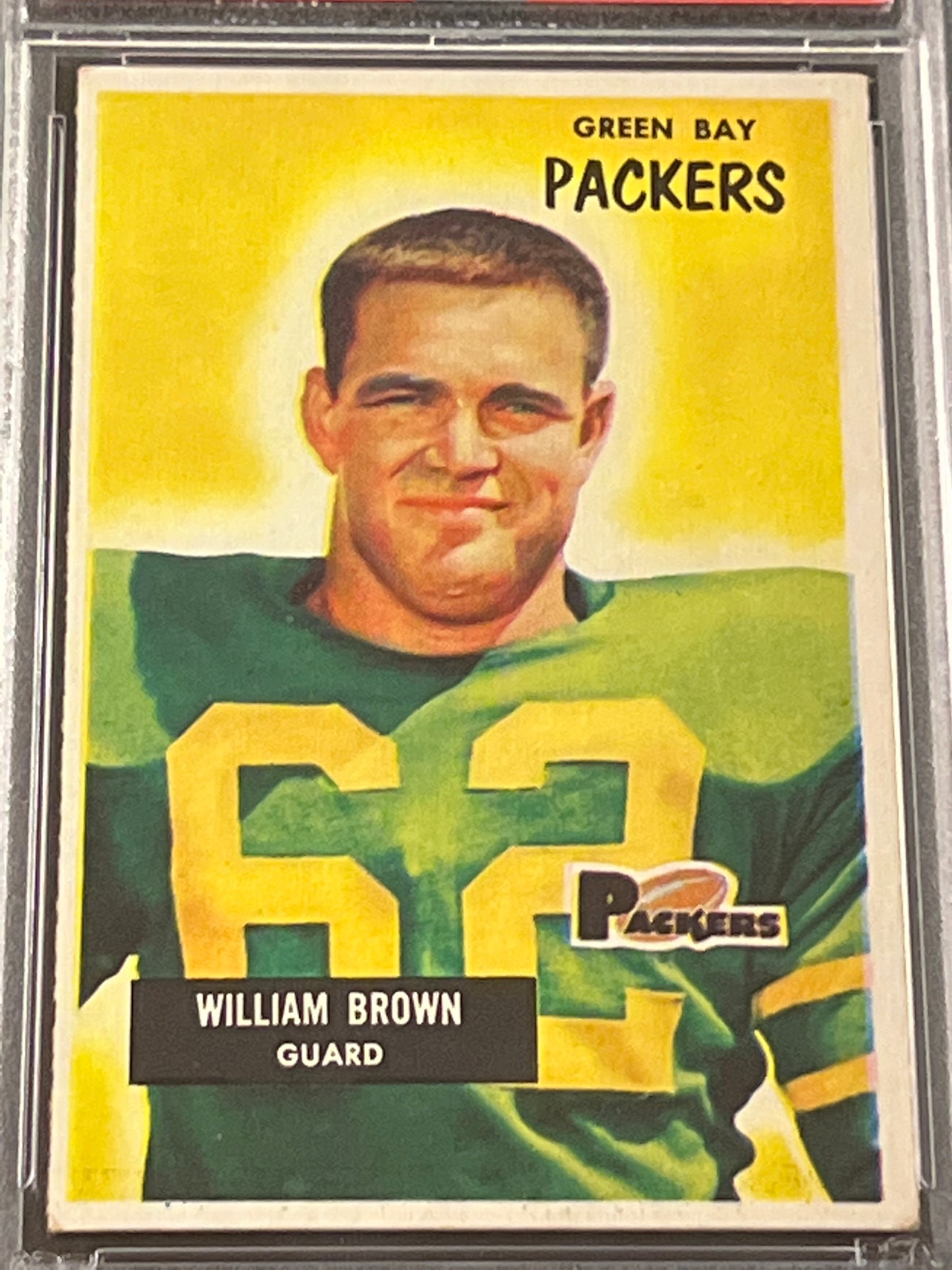 1955 Bowman WILLIAM BROWN - PSA 4