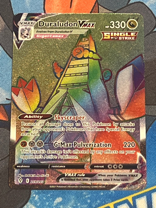 2021 Pokemon Duraludon Vmax - Secret Rare - Holo #219