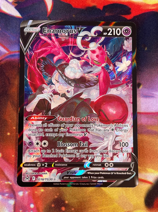 2022 Pokemon Enamorus V - Trainer Gallery - Ultra Rare - #TG18