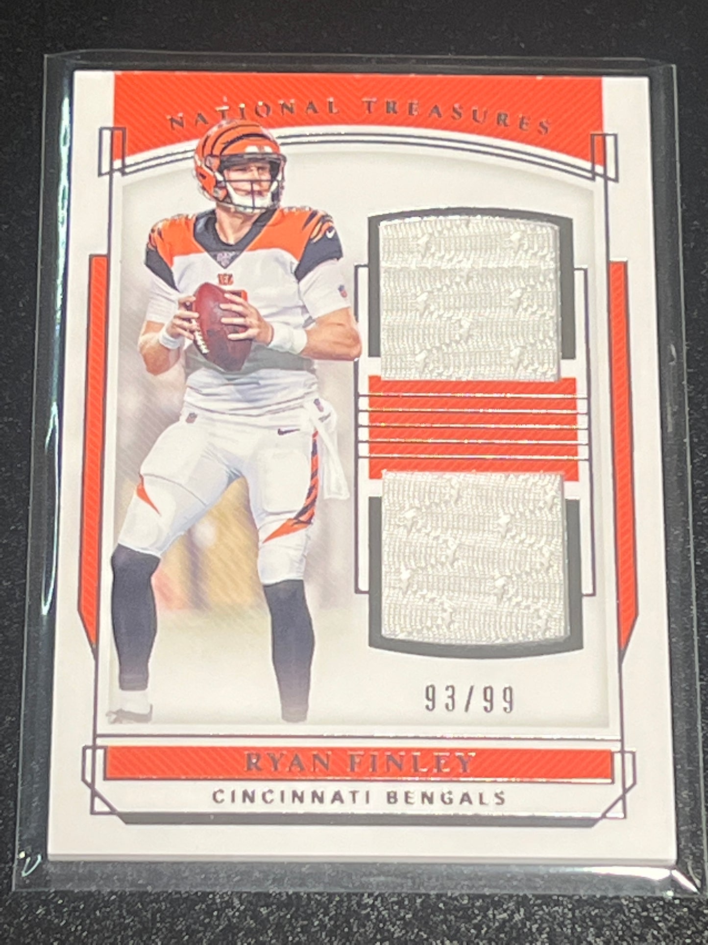 2019 Panini Nat. Treas. RYAN FINLEY - Patch - 93/99- #RDM-8