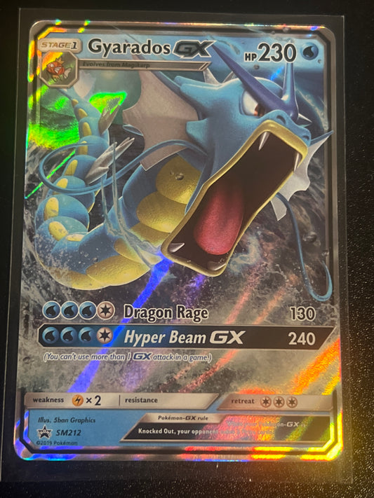 2019 Pokemon Dark Star GYARADOS GX - Holo - #SM212