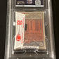 1985 Topps Football Cello Pack - John Stallworth - Back - PSA 9